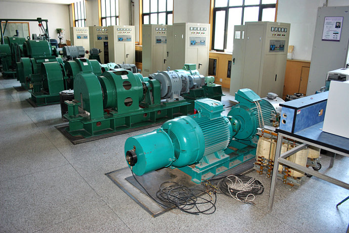 永发镇某热电厂使用我厂的YKK高压电机提供动力